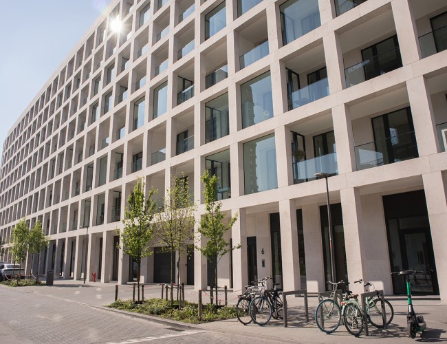 ZNC gevelprojecten van natuursteen en keramiek